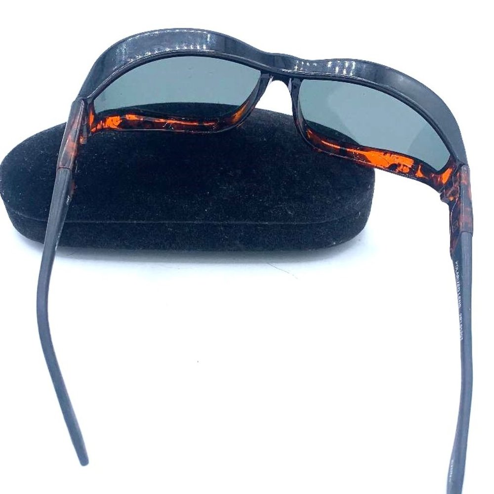 POLAR OPTICS shell Brown Frame Polarized Lenses - Picture 3 of 5